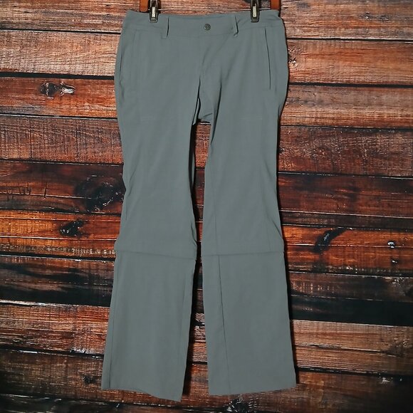 REI Hiking Pants 6P Convertible Gray NEW - Picture 2 of 10